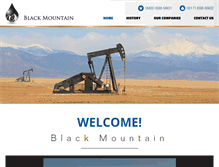 Tablet Screenshot of blackmtn.com